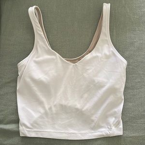 LULULEMON align tank in white, size 6